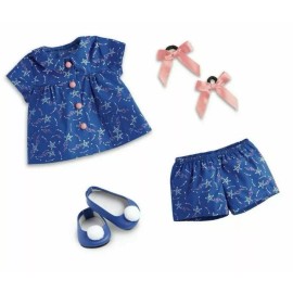 American Girl Doll Melody's Retired Blue Pajamas Outfit NEW!!