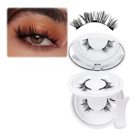 Pestañas Postizas Magnéticas Kit Con Aplicador 2 Pares