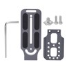 Universal Aluminium Alloy Vertical L shaped Quick Release Plate for