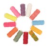 Gadpiparty 12Rolls Durable Waxed Threads for Crafts Functional Waxed Cord
