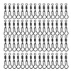 Vbest life 60 Pieces Fishing Swivels, Carp Fishing Swivels for