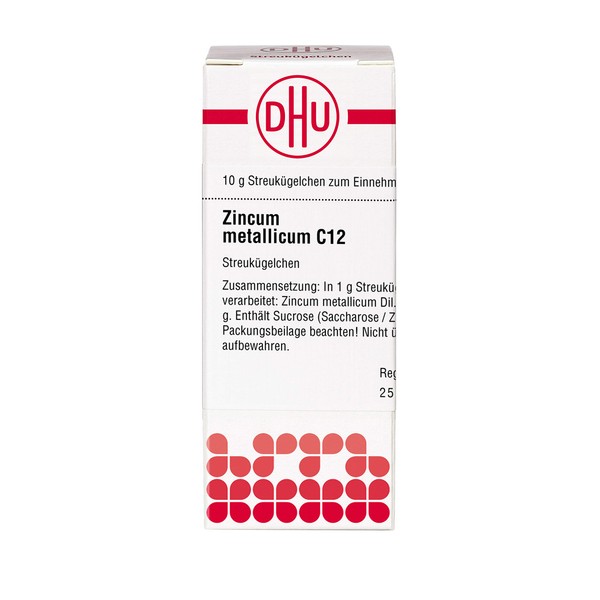 DHU Zincum Metallicum C12 Spreading Balls 10 g Globules