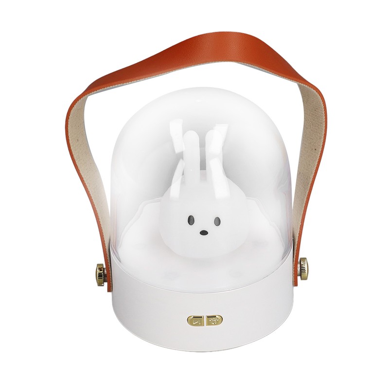 Portable Music Night Light Bedroom Desktop Cute Cartoon Lamp Three