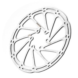 HOUSON Brake Disc for Mountain Bikes and Road Bikes, Reinforced 2 mm Steel Disc with Triangle Slots, Compatible with 140/160/180/203 mm and 6-Hole (203 mm)