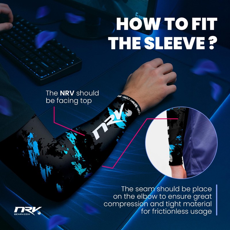 NRV Gaming Compression Sleeve - Legacy Edition - Optimize Your