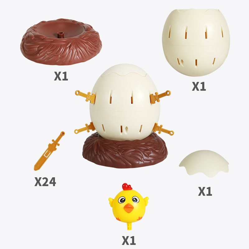 Chick Pirate Funny Barrel Bucket Tricky Spoof Lottery Game Lucky