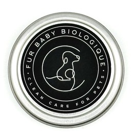FURBABY BIOLOGIQUE DOGS & PETS PAW BALM - HEALS, SOOTHES, DRY CRACKED NOSE, PAW PADS - 100% ORGANIC & PURE - BUTTER, BALM, MOISTURIZER, PROTECTANT - RESTORES DRY HANDS & FEET - SAFE & EFFECTIVE - 2 OZ