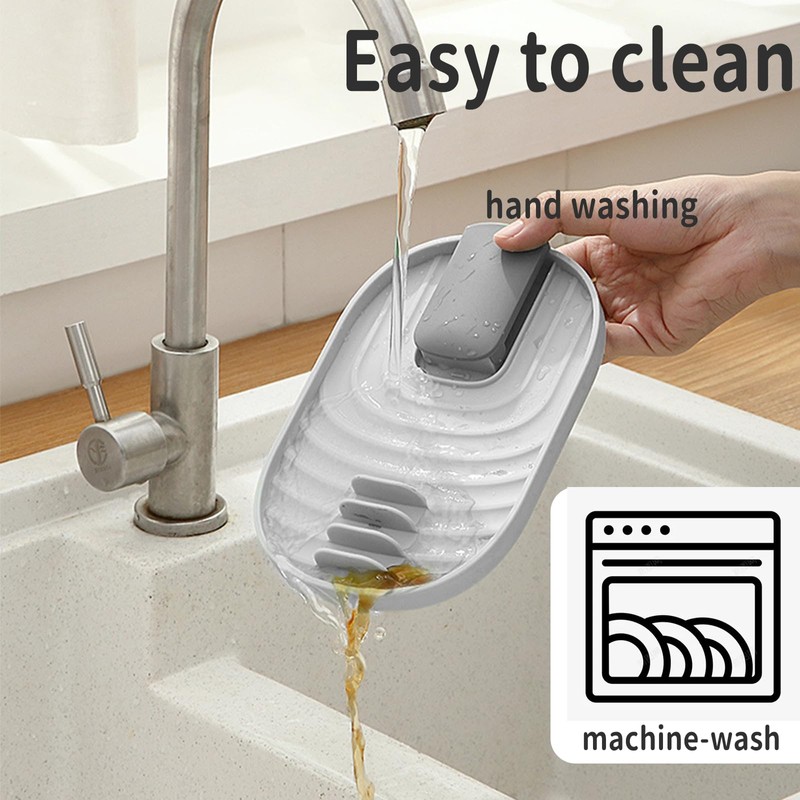 Spoon Rest for Stove Top, Top Spoon Holder for Stove