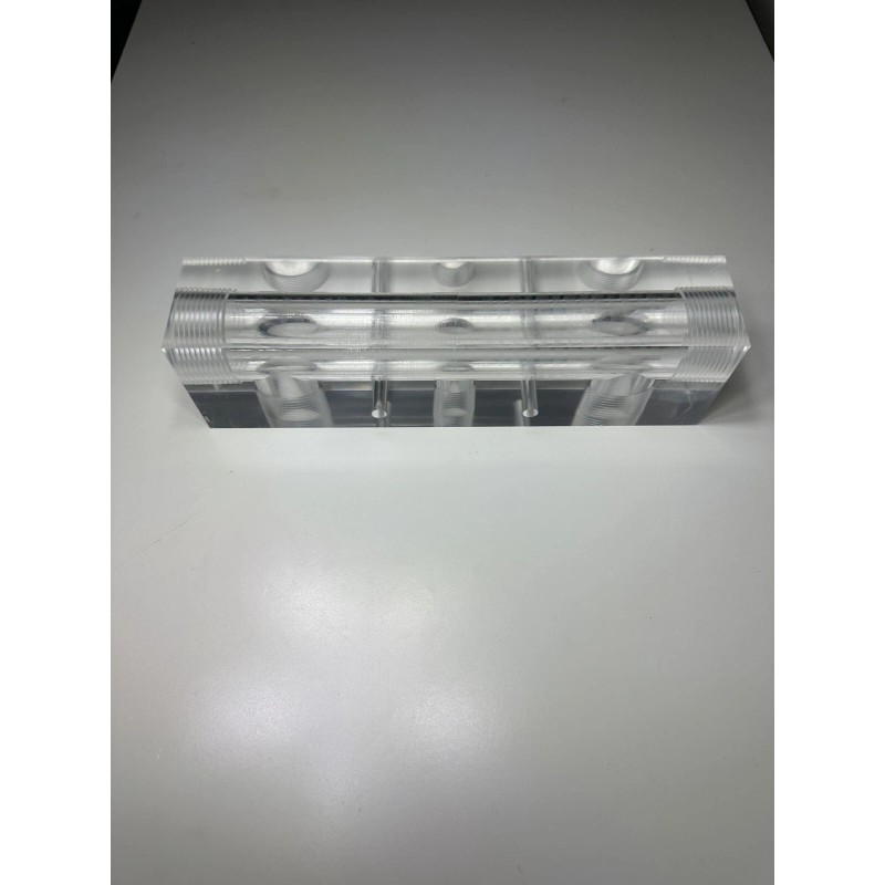 Generic 1” Clear Softwashing Manifold 3 Port