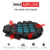 GRAND PITSTOP Motorcycle Air Seat Cushion with Inflatable Bubble Air