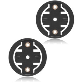 JUKOTA Pack of 2 Bicycle Mount for Garmin Edge, Garmin Edge Mount, Garmin Adapter, Insert Adapter for Rtl515 510 315, Cycling Computer Replacement Holder Insert Disc (33.8 mm x 8.4 mm)