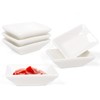 Wuqoioo Ceramic Soy Sauce Dish, 6pcs Sushi Dipping Sauce Bowls