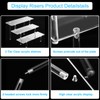 HENABLE Clear Acrylic Perfume Display Stand Organizer, 3 Tier Cupcake