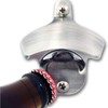 Durable Stainless Steel Bottle Opener,Wall Mounted Silver Opener,for Bartender Cafe