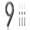 12 Inch Address Numbers For House, Floating House Numbers,Modern Large