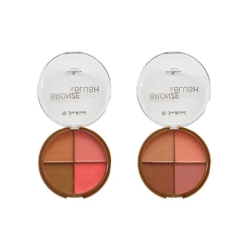 Paleta De Rubor Y Bronceador Sunkissed Italia Deluxe
