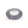 Dxeud - Cinta de organza transparente, Gris, 5/8" x 25