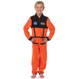 NASA Boys' Space Shuttle Astronaut Meatball Patch One Piece Space Suit Costume Pajama Sleep Set Union Suit For Kids (6/7)