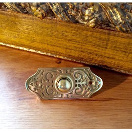 Antikas – Finely Crafted Original Historic Clamp Brass Door Bell Doorbell