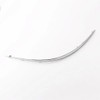 2PCS Car Front Bumper Molding Chrome Strip Trim Cover Left