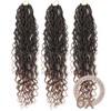 BLUONASI Goddess Locs Hair Hook, 18 inch, New Goddess Faux