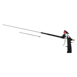 Foam gun with 36cm long stainless steel extension tube, washable and reusable
