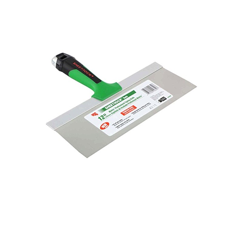 USG Sheetrock 12 in. Stainless Steel Finishing Knife with Matrix