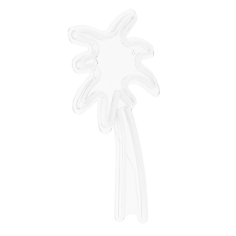 LED Neon Sign Light Coconut Tree Shape Wall Hanging USB