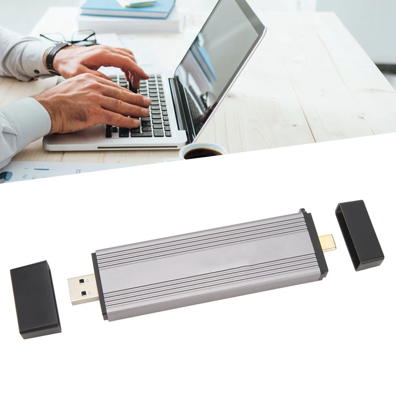 M.2 Nvme PCIE NGFF SATA SSD Enclosure USB3.2 Gen2 Type