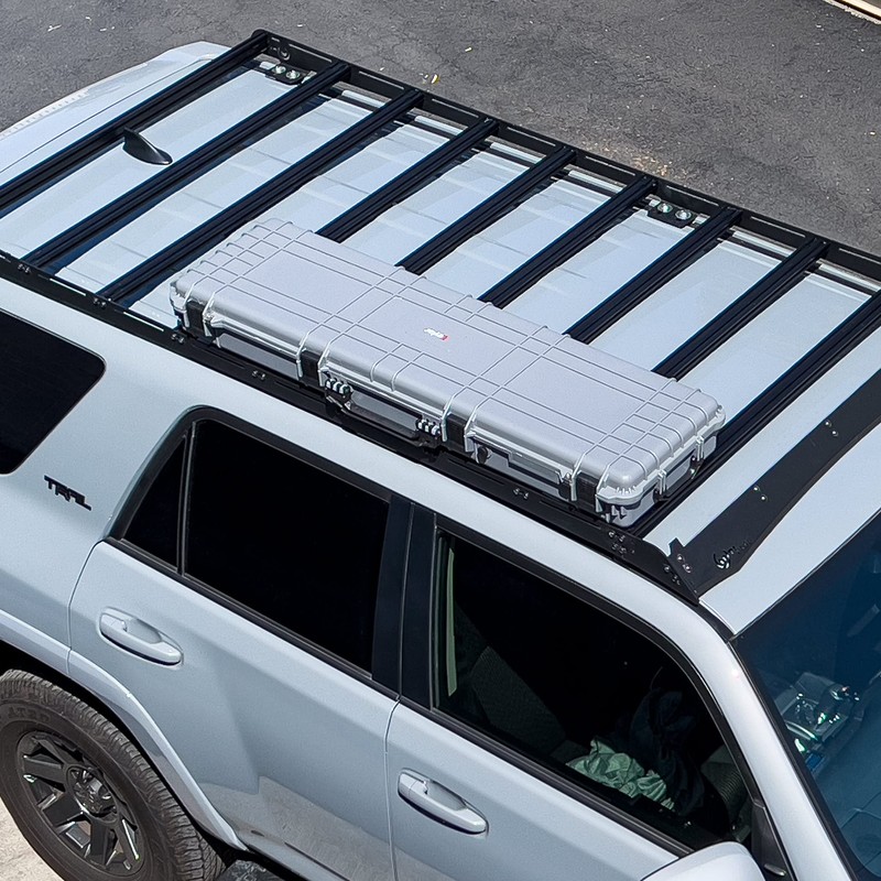 Eylar Overland Rugged Low Profile Storage Rack Hard-Shell Cargo Case