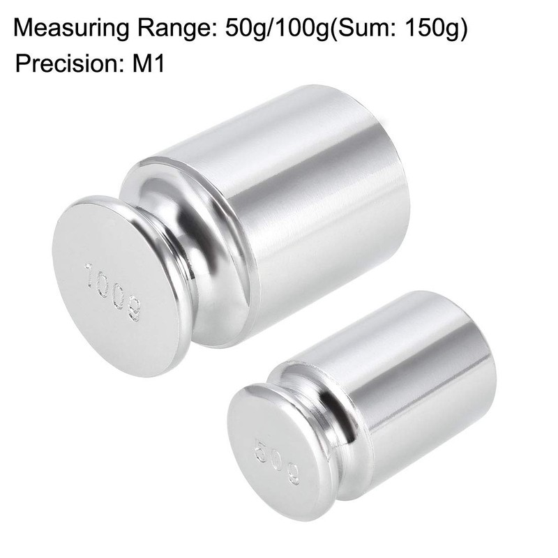 sourcing map Gram Calibration Weight Set 50g 100g M1 Precision