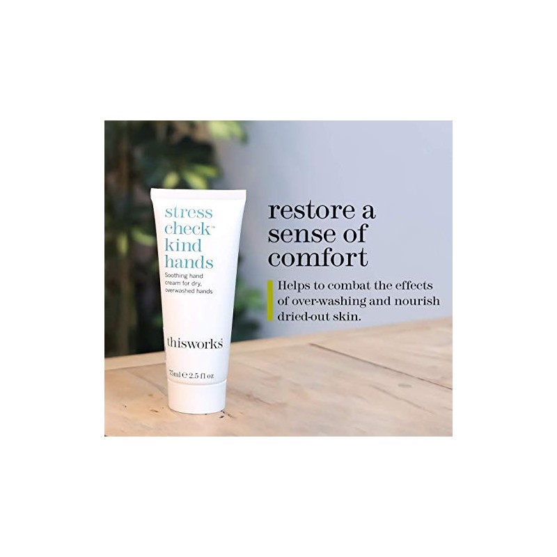 THISWORKS this works Stress Check Kind Hands, Hand Cream for