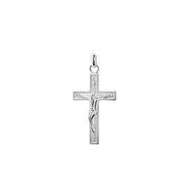 NKlaus 925 Sterling Silver Crucifix Cross Pendant Orthodox Communion Confirmation Christening 6343, Sterling Silver
