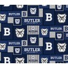 SYKEL ENTERPRISES Butler Fleece Blanket Fabric-Butler University Fleece Fabric with
