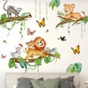 Wall Sticker Children's Room Jungle Animals Wall Sticker Forest Animals