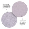 MANI KING 25pcs Professional Nail File Ellipse 180/240 Grey Heavy