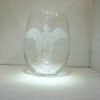 HipFlaskPlus 15oz Stemless Wine Glass - Hey assbut