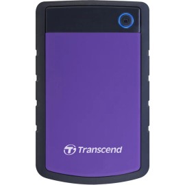 Transcend Information, Inc UD_Transcend StoreJet 25H3P 2 TB Portable Hard Drive - 2.5" External - SATA - Purple