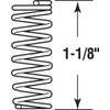 Prime-Line SP 9703 Compression Spring, Spring Steel Construction, Nickel-Plated Finish,