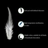 100pcs Feathers for Crafts, 5-7Inch Rooster Saddle Hackle Feathers Pheasant