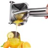 HCTOOL 手動ジューサー レモンしぼり器 小型 果物 手動 フルーツ絞り器 ジューサー レモン絞り 低温調理