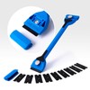 FOSHIO Long Handle Razor Blade Scraper, Two Sided Scraper Tool