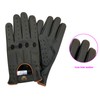 Prime Men’s Driving Gloves in High-Quality Soft, Genuine Leather without