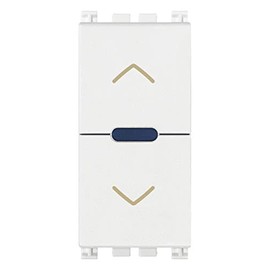Vimar 19196.B Arké Commutatore elettronico centralizzabile Quid per tapparella, cosφ 0,6 2 A 220-240 V~ 50/60 Hz, memorizzazione di posizione