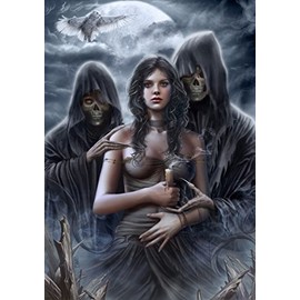 Grafika - Golden Rose Puzzle with 1000 Pieces - Portrait of a Woman with Golden Roses - Adult Puzzle