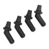 4pcs Sunroof Drain Tube Connector EEH500100 Rubber Black Replacement for