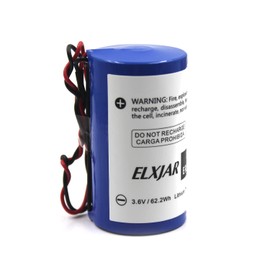 Lunggwey - Batería de repuesto para sirena inalámbrica Visonic/Powermax MCS-700 MCS-710 MCS710 MCS-720 MCS-730 Lunggwey (2 unidades)