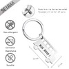 SEIRAA Bus Boss Keychain Bus Driver Gift Drive Safe Jewelry