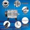 AquaMiracle Aquarium Air Pump Commercial Air Pump with Aluminum Housing,