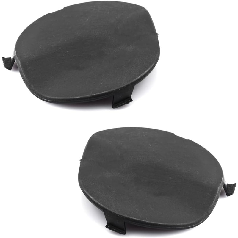 Front Bumper Right & Left Pair Blank Tow Towing Eye